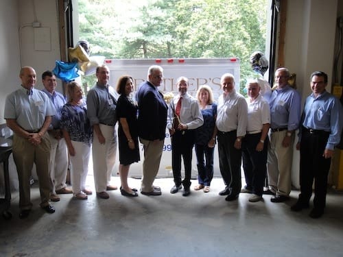 rother’s Brother Foundation/Northern Virginia...Grand Opening Ribbon-Cutting Ceremony, July 27, 2013, from left to right: Drew Harvey (Trustee), Charles Stout (Advisory Trustee), Amy Hammer (Advisory Trustee), Austin Henry (Secretary), B.J. Leber (Chair), Luke Hingson (President), Dr. Barry Byer (Trustee), Cindy Kilgore (Advisory Trustee), John Tymitz (Trustee), Joseph Senko (Treasurer), Walter Fowler (Vice Chair), Lance Kann (Advisory Trustee) 