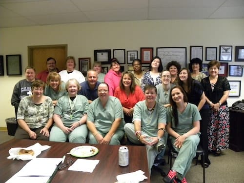 CEO/President Diane Mead and the staff of Bethany Hospice