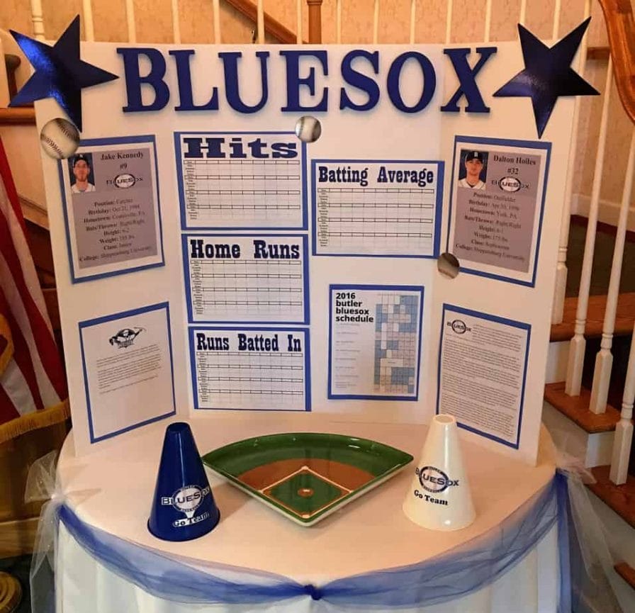 BlueSox display at NHC Clearview